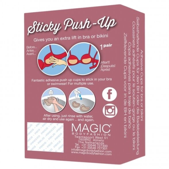 MAGIC Sticky Push-up inserts, Lingerie accesories, Underwear