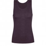 MEY Exquisite Perfect Plum women's tank top from wool and silk