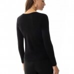 MEY Exquisite long sleeve shirt from wool and silk