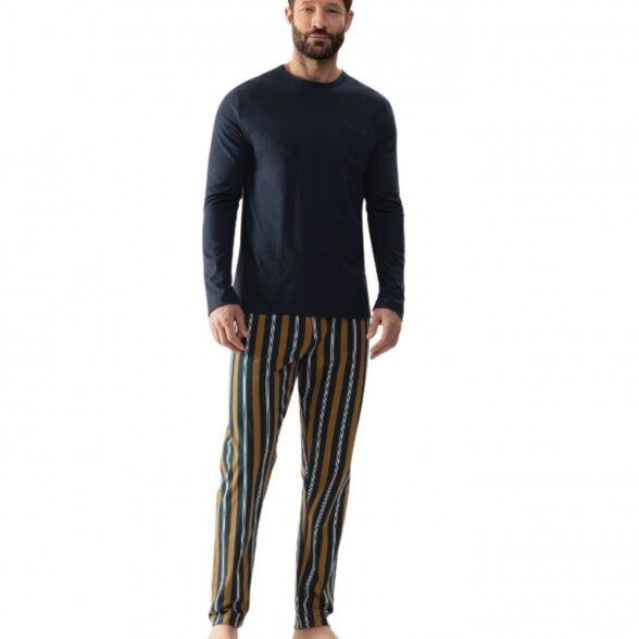 MEY Big Striped Striped men's pajamas