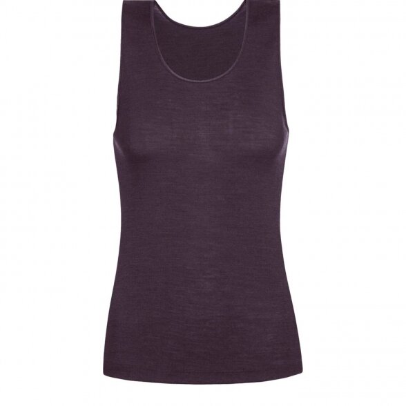 MEY Exquisite Perfect Plum women's tank top from wool and silk 3