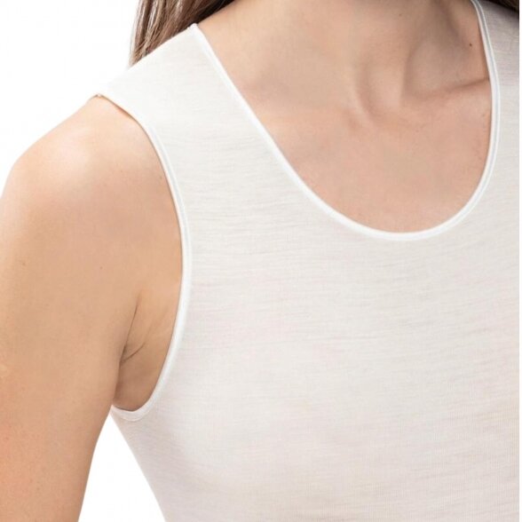 MEY Exquisite women's tank top from wool and silk 3