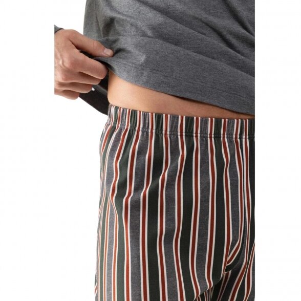 MEY Melange Striped men's pajamas 3