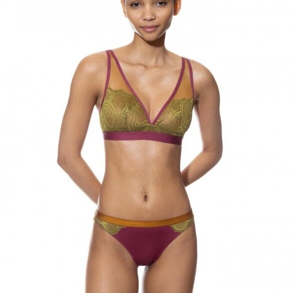 MEY Poetry Fame bralette Urban Green 2