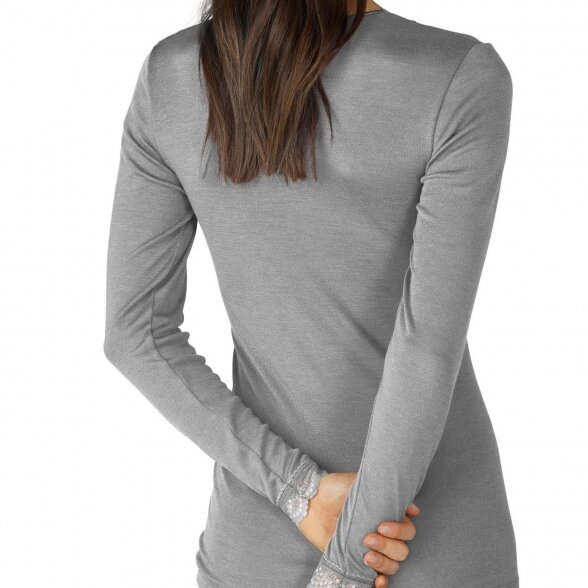 MEY Silk touch Wool long sleeve shirt 4