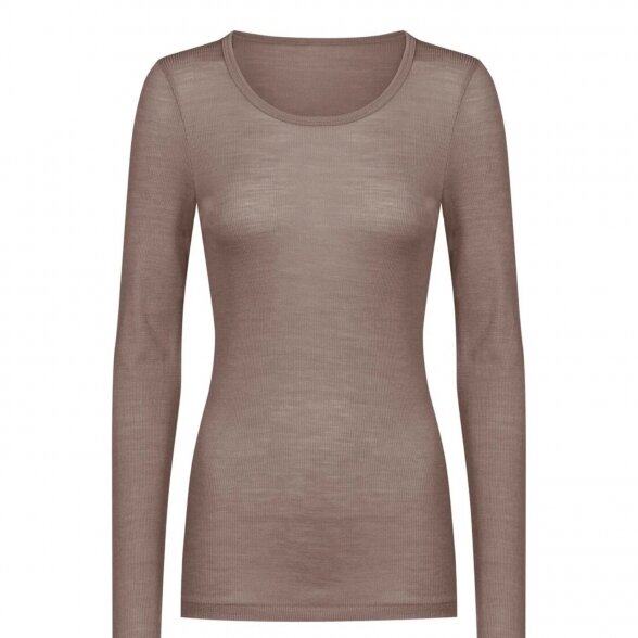 MEY Wool Love long sleeve shirt from wool and silk 4