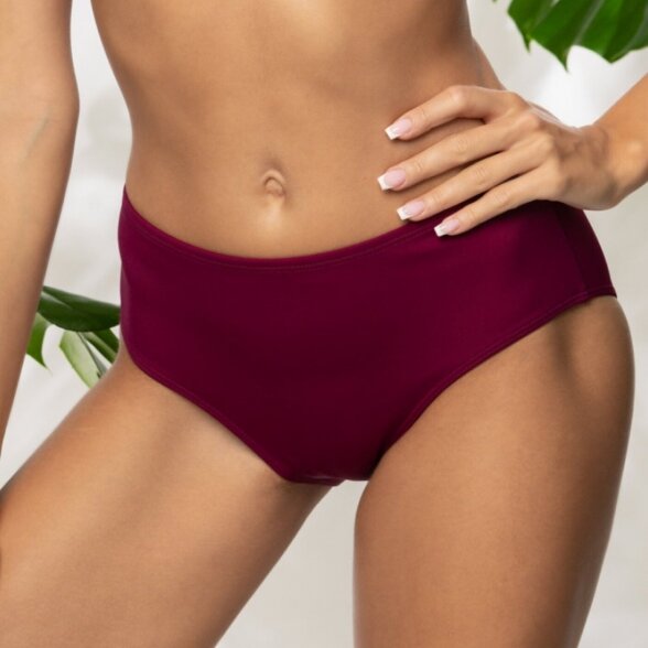 ORHIDEJA Plum bikini bottom 1