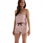 PRETTY YOU Bamboo Cami Short Pyjama Pink