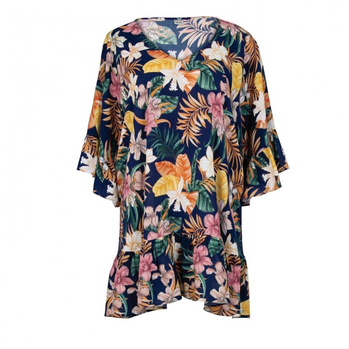 ROSA FAIA Akalani deep lagon beach tunic | Paplūdimio apranga, skaros ...