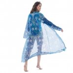 RODASOLEIL Peacock beach robe