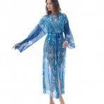 RODASOLEIL Peacock beach robe