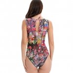 RODASOLEIL Skeleton smart sleeveless swimsuit