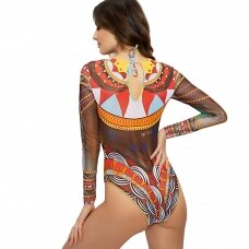 RODASOLEIL Africa smart swimsuite with sleeves