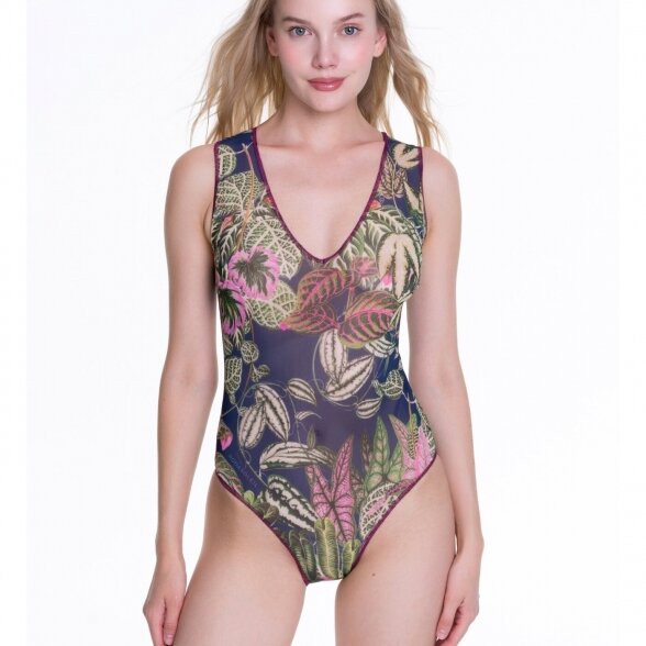 RODASOLEIL Botanicum smart sleeveless swimsuit