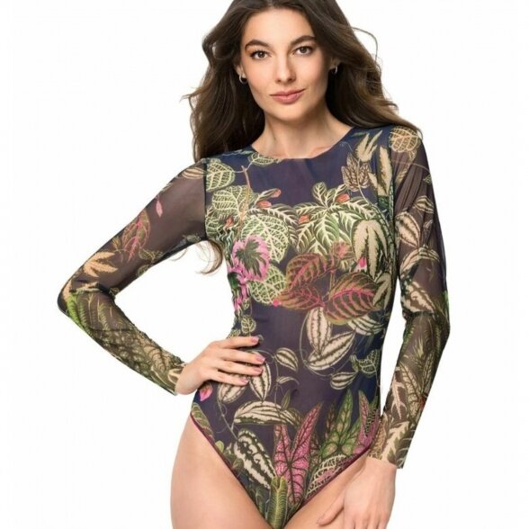 RODASOLEIL Botanicum smart swimsuite with sleeves