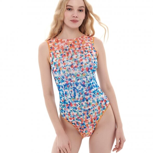 RODASOLEIL Confetti smart sleeveless swimsuit