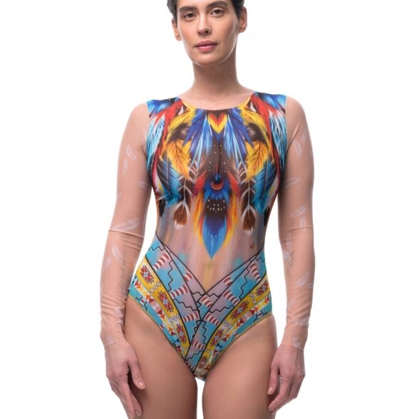 RODASOLEIL Dreamcatcher smart swimsuite with sleeves