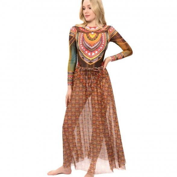 RODASOLEIL Ethnic beach skirt 1