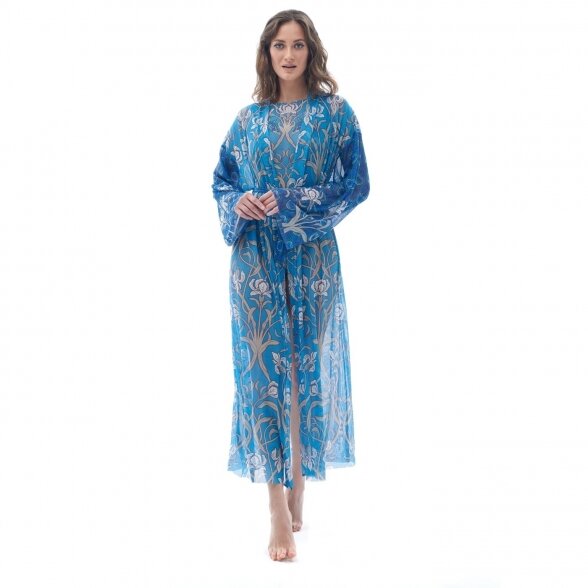 RODASOLEIL Peacock beach robe