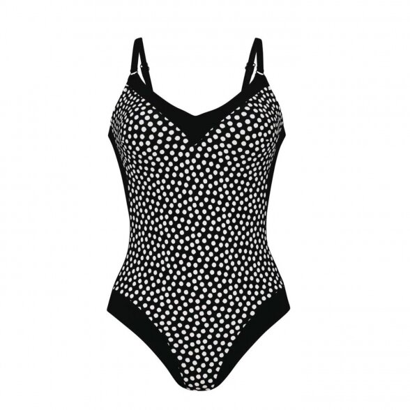 Rosa Faia Mabela Black-White swimsuit 3