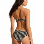 SEAFOLLY Mesh Effect Bandeau swim bikini top