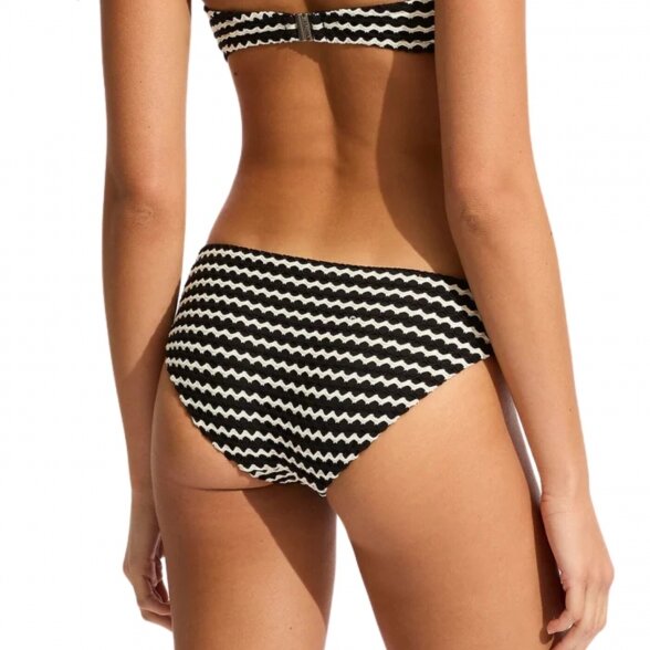 SEAFOLLY Mesh Effect Hipster maudymosi kostiumėlio kelnaitės 1