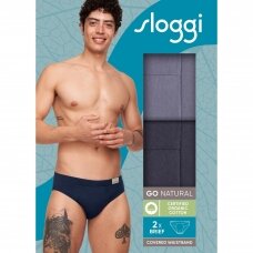 SLOGGI MEN GO Natural brief комплект мужских трусов