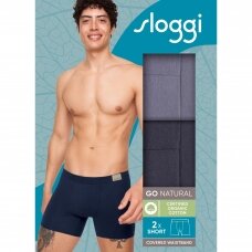 SLOGGI MEN GO Natural short комплект мужских трусов