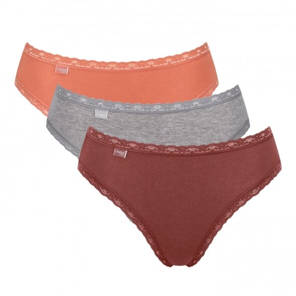 SLOGGI 24/7 Weekend Tai 3 cotton women's briefs VO11