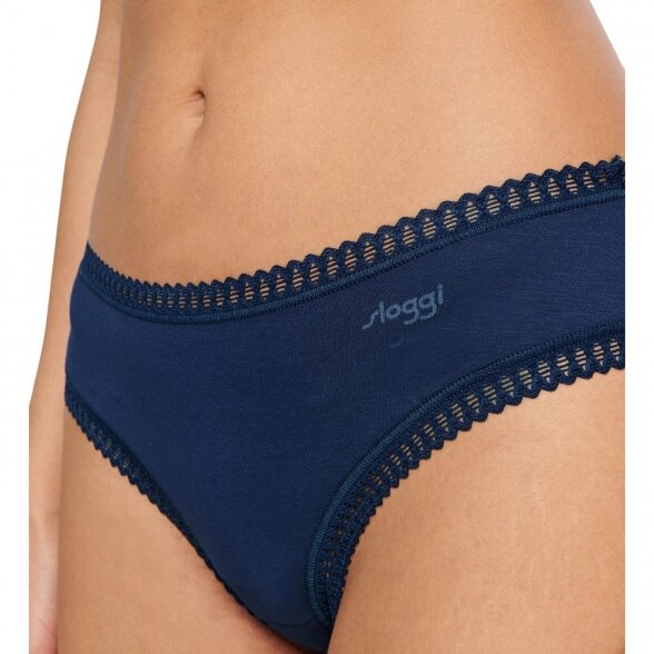 SLOGGI Go Crush Hipster трусы слипы из хлопка, 3 штуки 3