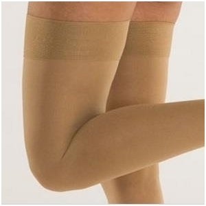 SOLIDEA Catherine Ccl.1 open toe compression thigh highs 1