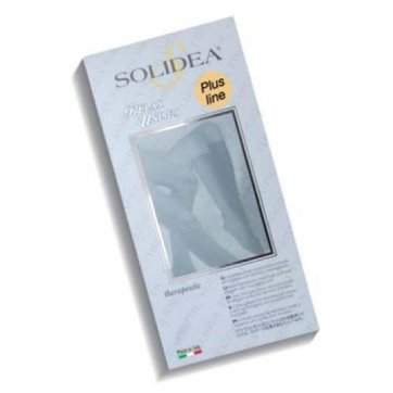 SOLIDEA Relax Unisex Ccl.2 PA Plus kompresijas pusgarās zeķes bez pirkstu daļas