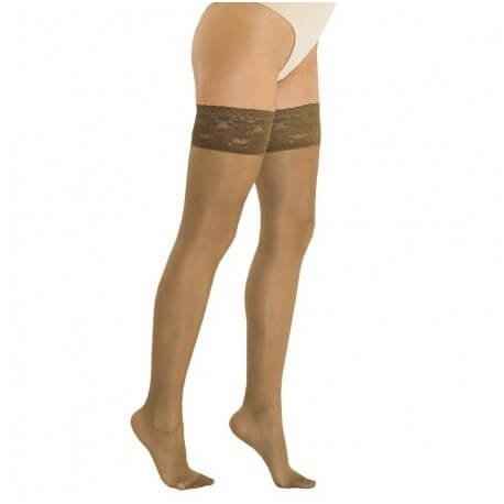 SOLIDEA Marilyn 70 Sheer compression hold-up stockings 2