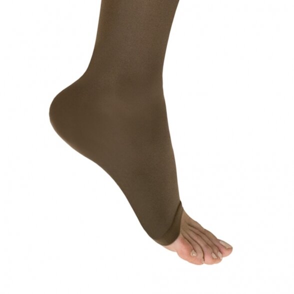 SOLIDEA Catherine Ccl.2 Plus line Punta Aperta compression thigh highs 1