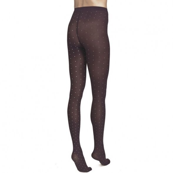SOLIDEA Marlene pois 70 den compression tights with dots pattern 2