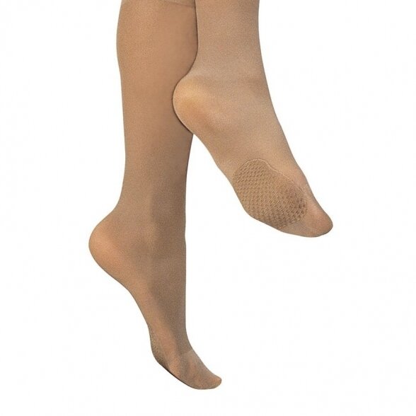 SOLIDEA Miss Relax 100 sheer women's compression knee highs 2