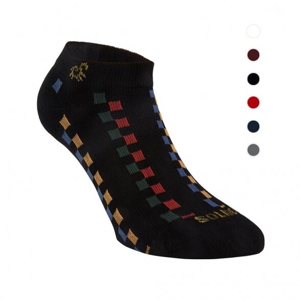 SOLIDEA Socks4You Bamboo Freedom Jazz zeķes līdz potītei