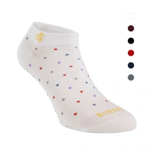 SOLIDEA Socks4You Bamboo Freedom Pois zeķes līdz potītei