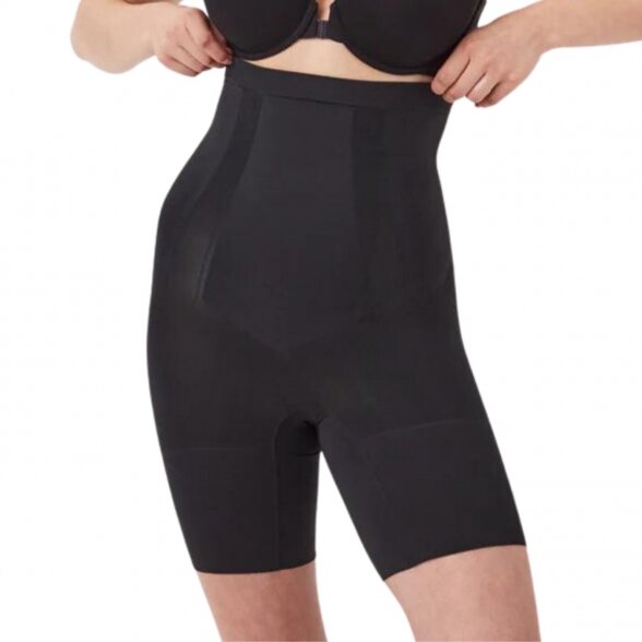 Spanx Higher Power contouring shorts in black