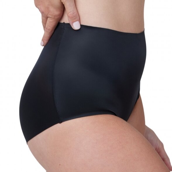 SPANX® Shaping Satin Tummy Black Control Shorts