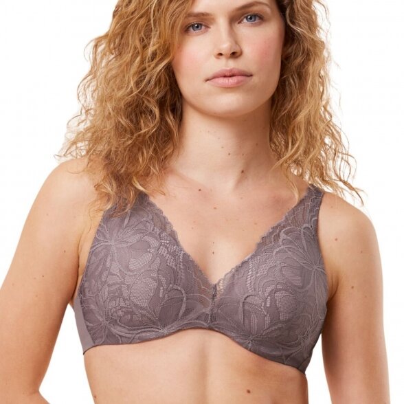 Triumph Body Make-up Illusion Lace WP krūšturis Pigeon Grey