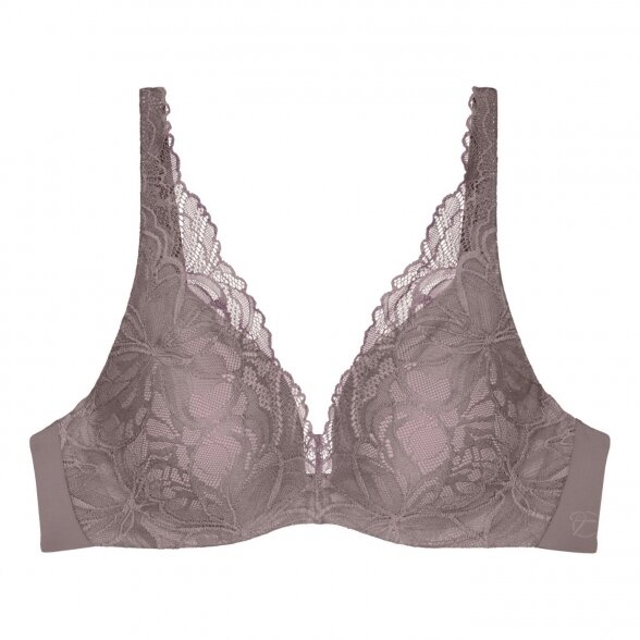 Triumph Body Make-up Illusion Lace WP бюстгальтер Pigeon Grey 3