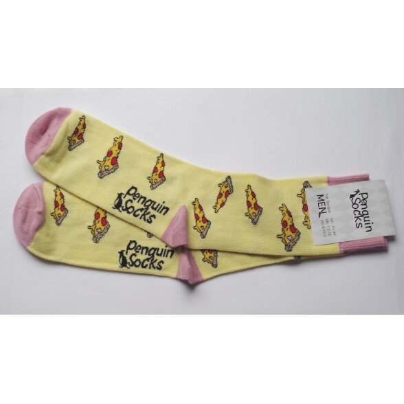 Mens socks Pizza 3